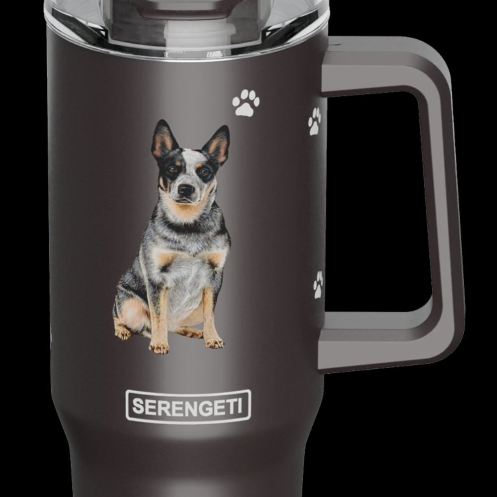 Australian Cattle Dog SERENGETI 40 Oz Ultimate Tumbler